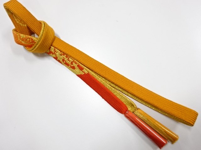 JAPANESE HAND-TIED OBIJIME CORD / UNUSED